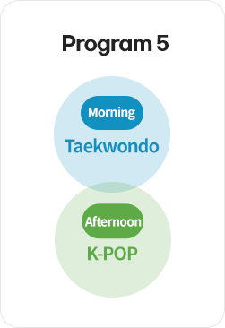 program5 Taekwondo carving afternoon K-Pop